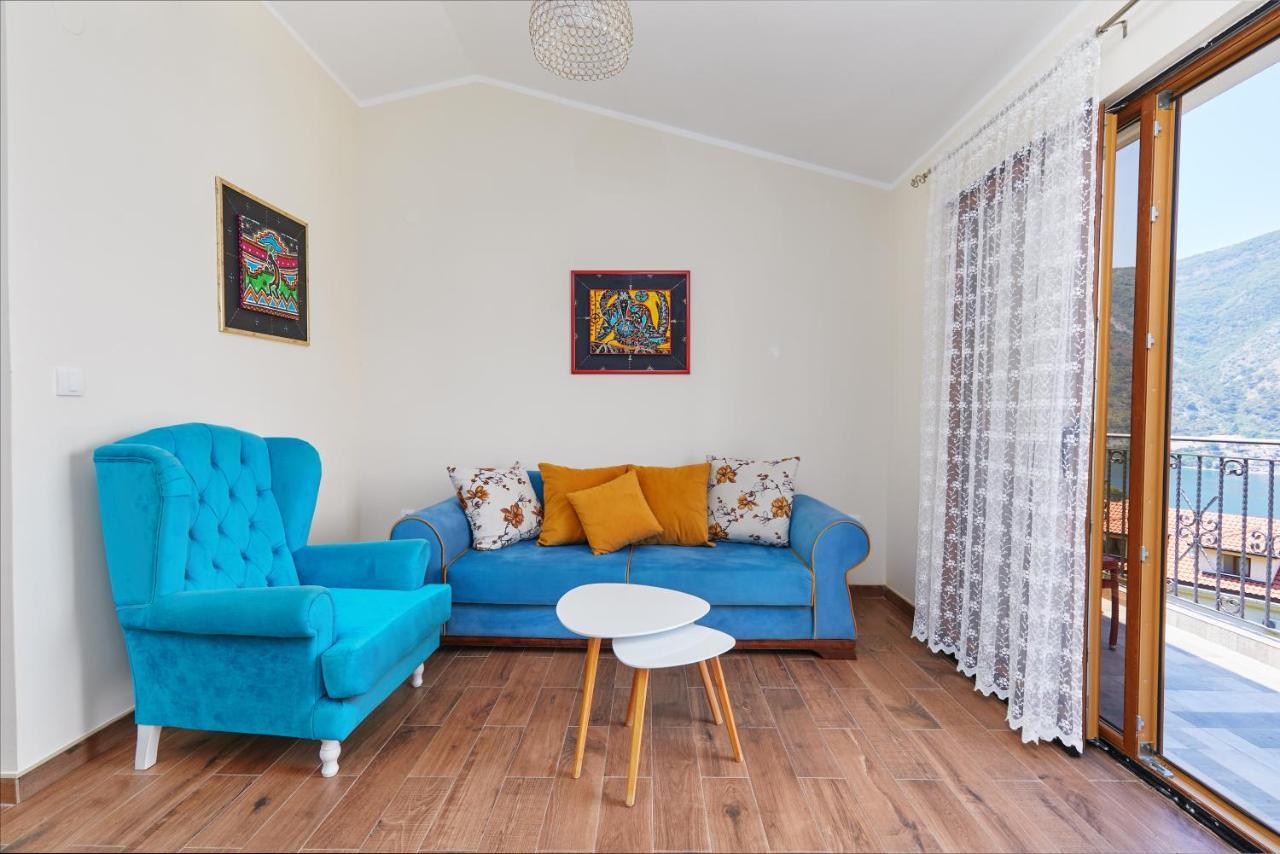 Our Sunset Apartments With Pool And Sea View Котор Екстериор снимка